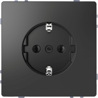 Schneider Electric Merten D-Life Антрацит Розетка 16А, с/з , без шторок MTN2301-6034 фото