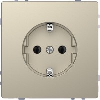 Schneider Electric Merten D-Life Сахара Розетка 16А, с/з , без шторок MTN2301-6033 фото