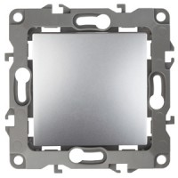 ЭРА 12-1001-03 выключатель, 10АХ-250В, IP20, без монтажных лапок, 12, Алюминий Б0014629 фото