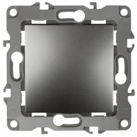 ЭРА 12-1101-12 выключатель, 10АХ-250В, IP20, 12, графит Б0019276 фото