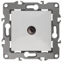 ЭРА 12-3101-01 белый розетка TV одиночная, IP20, 12 Б0014705 фото