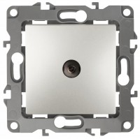 ЭРА 12-3102-15 перламутр розетка TV проходная, IP20, 12 Б0027440 фото