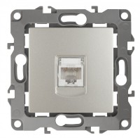 ЭРА 12-3107-15 перламутр розетка информационная RJ45, IP20, 12 Б0019353 фото