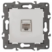 ЭРА 14-3107-01 Elegance белый розетка компьютерная RJ45 Б0034302 фото