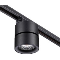 Novotech 358785 PORT NT21 065 черный Однофазный трековый светодиодный светильник IP20 LED 25W 4000K 2200Лм 100-265V GRODA 358785 фото