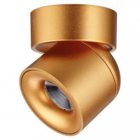 Novotech 358810 OVER NT21 150 матовое золото Светильник накладной светодиодный IP20 LED 10W 850Лм 4000K 220V GESSO 358810 фото