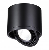 Novotech 358814 OVER NT21 151 черный Светильник накладной светодиодный IP20 LED 18W 1600Лм 4000K 220V GESSO 358814 фото