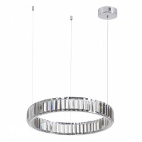 4930/30L хром/прозрачный металл/хрусталь Люстра LED 30W 4000K 3570Лм VEKIA 4930/30L фото