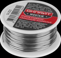 ОНЛАЙТ Припой 90 164 OEM-Pos04-60K-1-K50 (катушка, 1мм, 50г) 90164 фото
