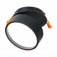 ST LUCE  ST651.438.14 Встраиваемый поворотный светильник Черный LED 1*14W 3000K 1 100Lm Ra>90 120о IP20 D105xH68 170-240VV ST651.438.14 фото