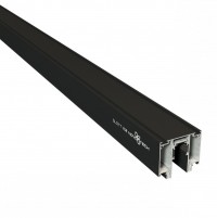 Novotech 135129 NT21 032 черный Шинопровод для монтажа в натяжной потолок 2м 48V FLUM 135129 фото