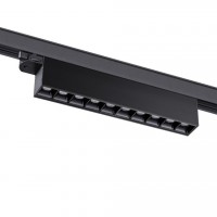 Novotech 358843 PORT NT22 черный Светильник трехфазный трековый светодиодный IP20 LED 4000K 16W 220V ITER 358843 фото