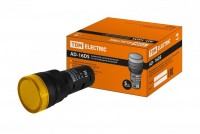 TDM Лампа AD-16DS(LED)матрица d16мм желтый 36В AC/DC SQ0702-0062 фото