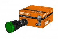 TDM Лампа AD-16DS(LED)матрица d16мм зеленый 110В AC/DC SQ0702-0068 фото
