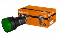 TDM Лампа AD-22DS(LED)матрица d22мм зеленый 110В AC/DC SQ0702-0031 фото