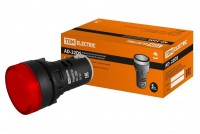 TDM Лампа AD-22DS(LED)матрица d22мм красный 24В AC/DC SQ0702-0006 фото