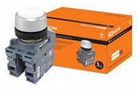 TDM Кнопка с фиксацией MP2-20W в сборе d22мм 1з+1р белая SQ0747-0011 фото