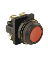 КЕ-011 У3 исп.2, красный, 1з+1р, цилиндр, IP40,10А, 660В, выключатель кнопочный  (ЭТ) ET502423 фото