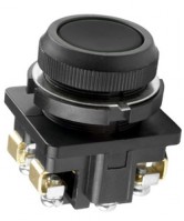 КЕ-011 У3 исп.3, черный, 2р, цилиндр, IP40, 10А, 660В, выключатель кнопочный  (ЭТ) ET511654 фото