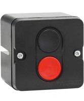 ПКЕ 722 У2, 10А, 660В, чёрный и красный цилиндр, накладной, IP54, пост управления  (ЭТ) ET523352 фото