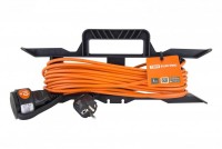 TDM Удлинитель-шнур силовой на рамке УШз10 (штепс. гнездо, 10м ПВС 3х0,75) SQ1302-0321 фото