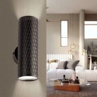 ЭРА Декоративная подсветка ЭРА WL46 BK MR16 GU10 12Вт черный IP20 для интерьера стен фасадов зданий Б0058502 фото