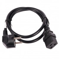 DKC Кабель питания ДКС, Sсhuko - IEC320 C19, 1 м, сечение 3 х 2,5 мм R5CORDS910 фото