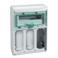 Schneider Electric Kaedra Щит 12 модулей + 3 отверстия IP65 розетка 63А 13187 фото