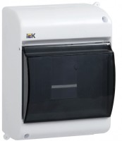 IEK KREPTA 3 Корпус пластиковый КМПн 2/4 IP30 белый откр.монтаж MKP42-N-04-30-12 фото