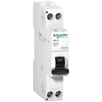 Schneider Electric Acti 9 iDif K Дифференциальный автоматический выключатель 6КА 6A C 30МA AC A9D63606 фото