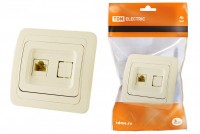 TDM Розетка компьютерная RJ-45 сл. кость 