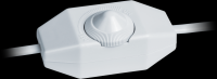 Navigator Шнур 61 602 NPS-FS02-170-2x0.5-WH 1.7 м с диммируемым выкл. белый 61602 фото