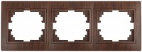 Intro 1-503-10 Рамка на 3 поста гор., СУ, Plano, венге (14/280/2800) Б0030100 фото