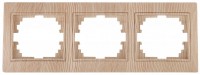 Intro 1-503-11 Рамка на 3 поста гор., СУ, Plano, сосна (14/280/2800) Б0030101 фото