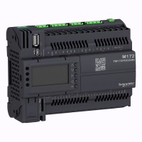 Schneider Electric M172 Производит., с диспл, 28 I/O Eth 2RS485 TM172PDG28RI фото