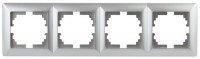 Intro 4-504-03 Рамка на 4 поста, СУ, Solo, алюминий (14/140/1680) Б0043426 фото