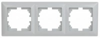 Intro 4-503-01 Рамка на 3 поста, СУ, Solo, белый (14/280/3360) Б0043417 фото