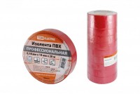 TDM Изолента ПВХ профессиональная 0,18х19мм Красная 20м SQ0526-0063 фото