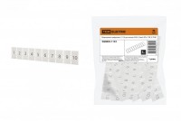 TDM Маркировка цифровая (1-10) для клемм ЗНН-2,5мм2 (Ph-C ZB 5) SQ0803-1133 фото