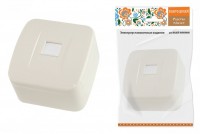 TDM Розетка компьютерная (RJ-45) открытой установки IP20, сл. кость 