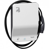 Schneider Electric СТАНЦИЯ EVLINK 7kW КАБЕЛЬ T2+RFID EVB1A7PCRI фото