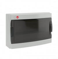 DKC Щиток настенный с дверцей 18 мод.,IP65, серый, с клеммным блоком 63А RB18W6TGD фото