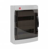 DKC Щиток настенный с дверцей 24 мод.,IP65, серый, с клеммным блоком 63А RB24W6TGD фото