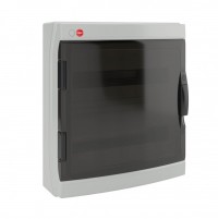 DKC Щиток настенный с дверцей 36 мод.,IP65, серый, с клеммным блоком 63А RB36W6TGD фото