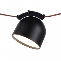 DK5542-BK Поворотный трековый светильник Belty Spot со светодиодом d100mm H107mm 48V 12W 120° 4000K IP20 черный алюминий DK5542-BK фото