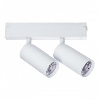 205506 Светильник д/1-фазн трека TETA LED 2х9W 1560LM COB 24G БЕЛЫЙ PRO 3000-6000K DIM 205506 фото
