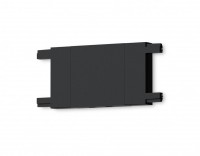 Коннектор прямой для накладного шинопровода Magnetic Ultra Slim GV1109 BK черный 46*26*26 GV1109 фото
