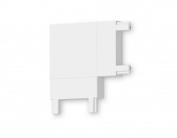 Коннектор угловой для накладного шинопровода Magnetic Ultra Slim GV1113 WH белый 36*36*6 GV1113 фото