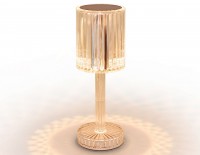 Настольная светодиодная лампа с сенсорным выключателем DE8066 CL прозрачный LED 3000K/4200K/6400K 3W DE8066 фото