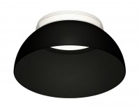 Насадка передняя Ø85мм N8141 SBK/FR черный песок/белый матовый D140*H65mm Out61mm GX53 N8141 фото